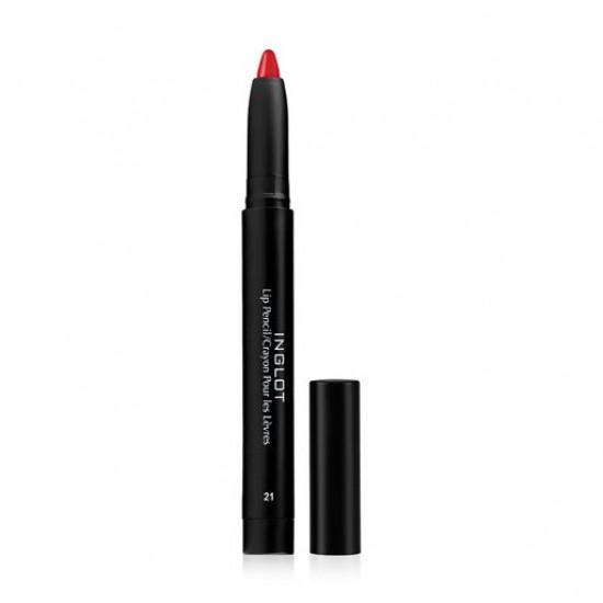 Pencil for lips of Inglot AMC Lip Pencil Matte With Sharpener 21, 1.8 g Pencil for lips of Inglot AMC Lip Pencil Matte With Sharpener 21, 1.8 g