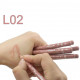 Pencil for lips of WoBs L02 of caramel pink, 2 g Pencil for lips of WoBs L02 of caramel pink, 2 g