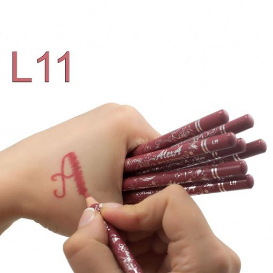 Pencil for lips of WoBs L11 of cowberry, 2 g Pencil for lips of WoBs L11 of cowberry, 2 g