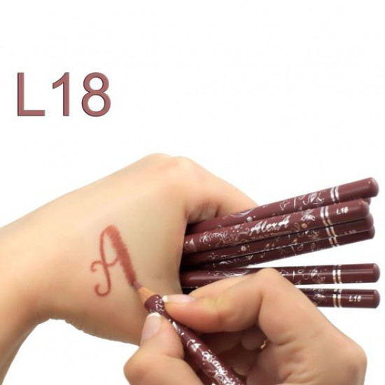 Pencil for lips of WoBs L18 of brown, 2 g Pencil for lips of WoBs L18 of brown, 2 g