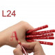 Pencil for lips of WoBs L24 of classical red, 2 g Pencil for lips of WoBs L24 of classical red, 2 g