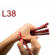 Pencil for lips of WoBs L38 of cold red, 2 g Pencil for lips of WoBs L38 of cold red, 2 g