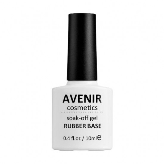 Rubber basic covering of Avenir Cosmetics Soak-Off Rubber Base, 10 ml Rubber basic covering of Avenir Cosmetics Soak-Off Rubber Base, 10 ml