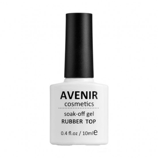 Rubber top covering of Avenir Cosmetics Soak-Off Rubber Top, 10 ml Rubber top covering of Avenir Cosmetics Soak-Off Rubber Top, 10 ml