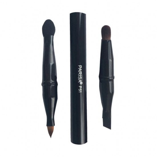 Кисть-трансформер для глаз, бровей и губ Parisa Cosmetics 4 в 1 P-51
Кисть-трансформер для глаз, бровей и губ Parisa Cosmetics 4 в 1 P-51