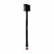 Brush for eyebrows, eyelashes and shadows of Parisa Cosmetics P-23 Brush for eyebrows, eyelashes and shadows of Parisa Cosmetics P-23