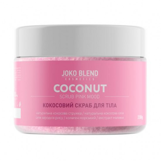 Kokosovy body scrub of Joko Blend Pink Mood, 200 g Kokosovy body scrub of Joko Blend Pink Mood, 200 g