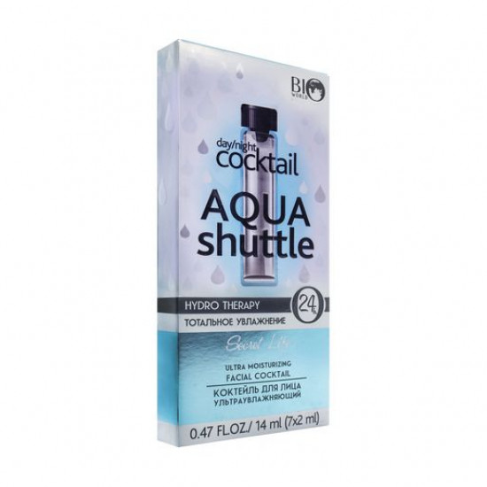 Коктейль для лица Bio World Secret Life Hydro Therapy Ultra Moisturizing Facial Cocktail ультраувлажняющий, 7*2 мл
Коктейль для лица Bio World Secret Life Hydro Therapy Ultra Moisturizing Facial Cocktail ультраувлажняющий, 7*2 мл