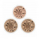 Compact powder for the person Outdoor Girl Pressed Powder Medium Beige, 9 g Compact powder for the person Outdoor Girl Pressed Powder Medium Beige, 9 g