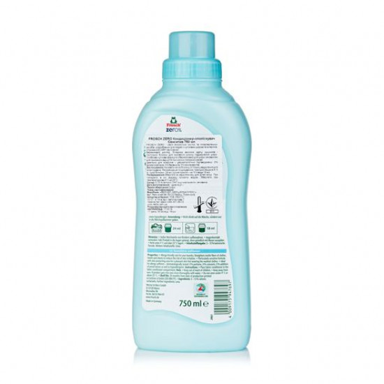 Кондиционер для белья Frosch Zero Sensitiv, 750 мл
Кондиционер для белья Frosch Zero Sensitiv, 750 мл