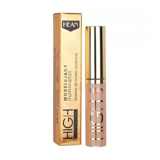 Concealer for the person Hean High Definition Modeling Illuminator 100, 9 ml Concealer for the person Hean High Definition Modeling Illuminator 100, 9 ml