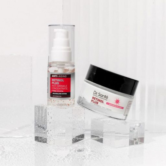 Концентрат для обличчя Dr. Sante Retinol Plus Anti-Wrinkle Concentrate проти зморшок, 30 мл Концентрат для обличчя Dr. Sante Retinol Plus Anti-Wrinkle Concentrate проти зморшок, 30 мл