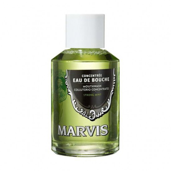 Концентрований ополіскувач для порожнини рота Marvis Concentrate Strong Mint Mouthwash Інтенсивна м'ята, 120 мл Концентрований ополіскувач для порожнини рота Marvis Concentrate Strong Mint Mouthwash Інтенсивна м'ята, 120 мл