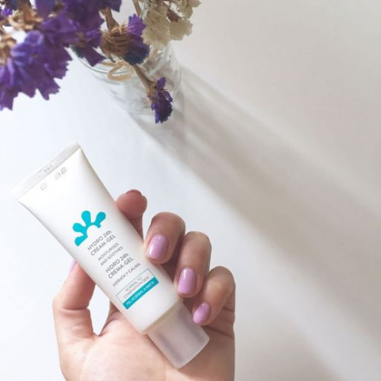 Крем-гель для обличчя Babe Laboratorios Hydro 24h Cream 24 години зволоження та пом'якшення, 50 мл Крем-гель для обличчя Babe Laboratorios Hydro 24h Cream 24 години зволоження та пом'якшення, 50 мл