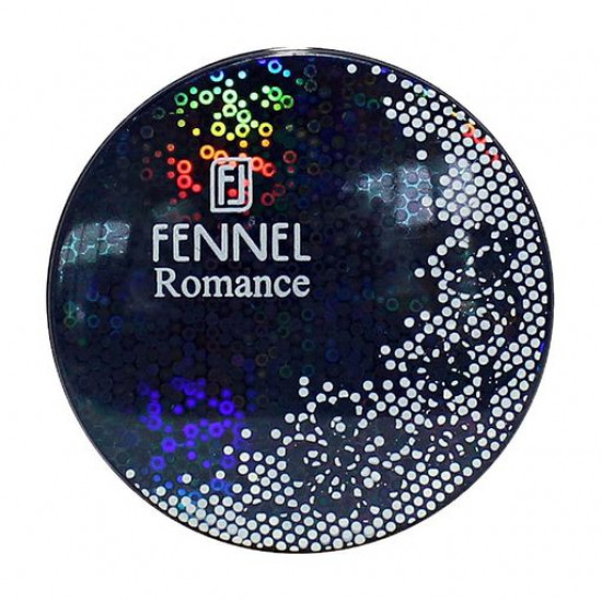 Cream powder for the person Fennel Romance Compact Powder with a mirror, Coral, 17 g Cream powder for the person Fennel Romance Compact Powder with a mirror, Coral, 17 g