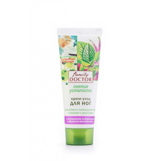 FAMILY DOCTOR leg cream leaving Removal of fatigue, 75 ml FAMILY DOCTOR leg cream leaving Removal of fatigue, 75 ml