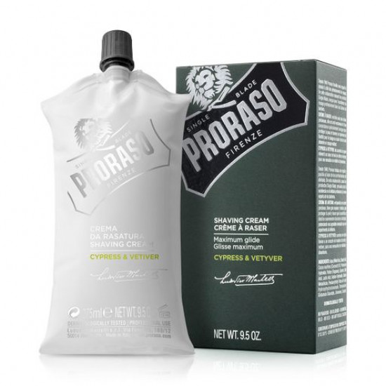 Крем для бритья Proraso Cypress&Vetyver, 275 мл
Крем для бритья Proraso Cypress&Vetyver, 275 мл