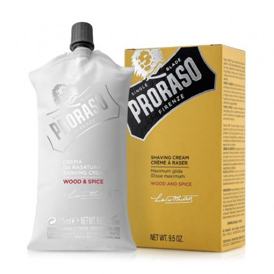 Крем для гоління Proraso Wood and Spice, 275 мл Крем для гоління Proraso Wood and Spice, 275 мл