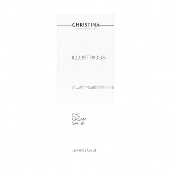 Skin cream around eyes of Christina Illustrious Eye Cream SPF 15, 15 ml Skin cream around eyes of Christina Illustrious Eye Cream SPF 15, 15 ml