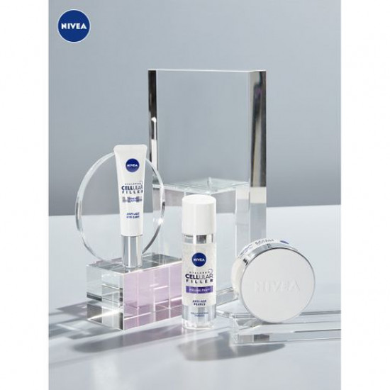 Skin cream around eyes of NIVEA Hyaluron Cellular Filler anti-aging against wrinkles, 15 ml Skin cream around eyes of NIVEA Hyaluron Cellular Filler anti-aging against wrinkles, 15 ml
