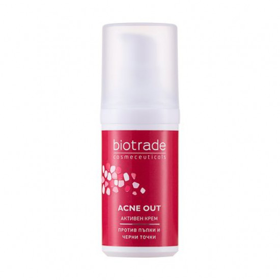 Крем для лица Biotrade Acne Out Active Cream против угревой сыпи, 30 мл
Крем для лица Biotrade Acne Out Active Cream против угревой сыпи, 30 мл