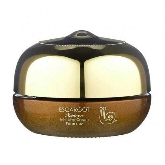 Крем для обличчя FarmStay Escargot Noblesse Intensive Cream з екстрактом королівського равлика, 50 мл Крем для обличчя FarmStay Escargot Noblesse Intensive Cream з екстрактом королівського равлика, 50 мл