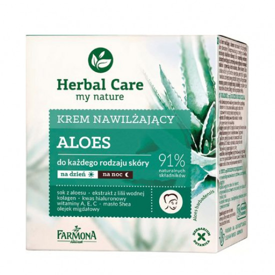 Крем для лица Farmona Herbal Care Алоэ увлажняющий, для всех типов кожи, 50 мл
Крем для лица Farmona Herbal Care Алоэ увлажняющий, для всех типов кожи, 50 мл