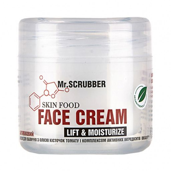 Крем для обличчя Mr.Scrubber Skin Food Lift and Moisturize проти зморшок, 50 г Крем для обличчя Mr.Scrubber Skin Food Lift and Moisturize проти зморшок, 50 г
