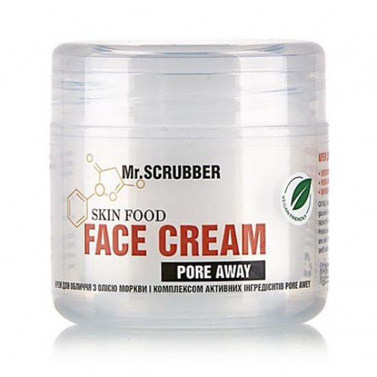 Крем для лица Mr.Scrubber Skin Food Pore Away для сужения пор, 50 г
Крем для лица Mr.Scrubber Skin Food Pore Away для сужения пор, 50 г