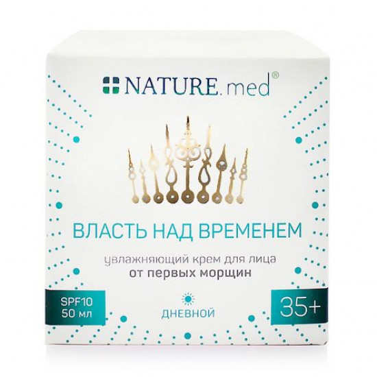 Крем для обличчя NATURE.med денний від перших зморшок зволожуючий 35+, 50мл Крем для обличчя NATURE.med денний від перших зморшок зволожуючий 35+, 50мл