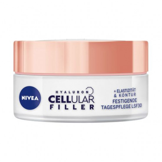 Cream for the person Nivea Hyaluron Cellular Filler + Elasticity-Reshare, day, ml SPF 30, 50 Cream for the person Nivea Hyaluron Cellular Filler + Elasticity-Reshare, day, ml SPF 30, 50