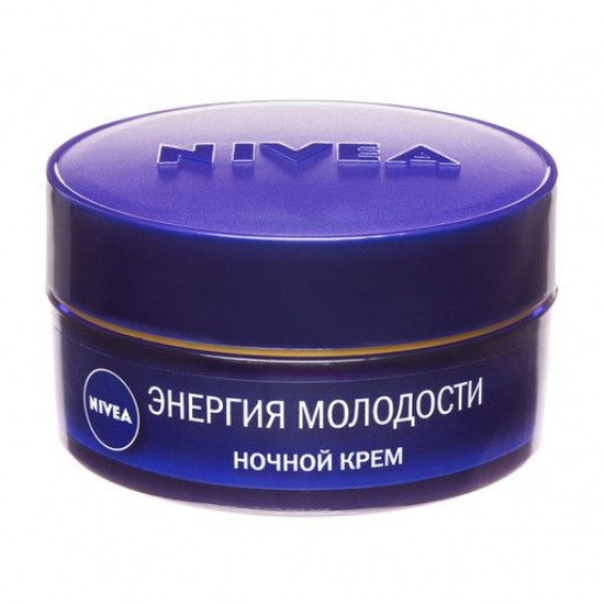 Крем для обличчя Nivea Енергія молодості + ревіталізація, нічний 55+, 50 мл Крем для обличчя Nivea Енергія молодості + ревіталізація, нічний 55+, 50 мл