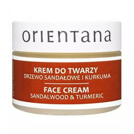 Крем для лица Orientana Face Cream Sandalwood & Turmeric Сандаловое дерево и куркума, 50 мл
Крем для лица Orientana Face Cream Sandalwood & Turmeric Сандаловое дерево и куркума, 50 мл
