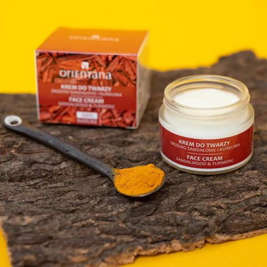 Крем для лица Orientana Face Cream Sandalwood & Turmeric Сандаловое дерево и куркума, 50 мл
Крем для лица Orientana Face Cream Sandalwood & Turmeric Сандаловое дерево и куркума, 50 мл