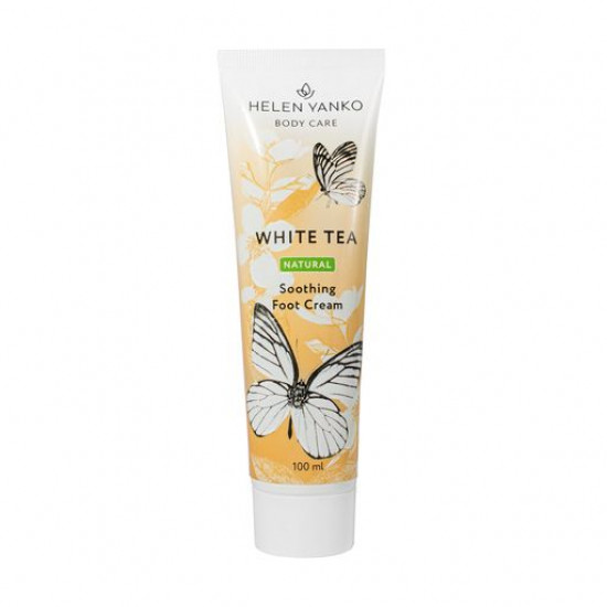Крем для ніг Helen Yanko White Tea Soothing Foot Cream Білий чай, 100 мл Крем для ніг Helen Yanko White Tea Soothing Foot Cream Білий чай, 100 мл
