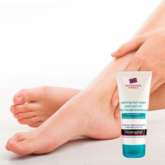 Foot cream of Neutrogena Norwegian formula of Wosstanawliwaueschtschi, 100 ml Foot cream of Neutrogena Norwegian formula of Wosstanawliwaueschtschi, 100 ml