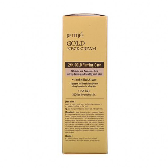 Крем для шиї та декольте Petitfee & Koelf Gold Neck Cream із золотом, 50 г Крем для шиї та декольте Petitfee & Koelf Gold Neck Cream із золотом, 50 г