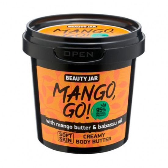 Крем для тіла Beauty Jar Mango, Go!, 135 г Крем для тіла Beauty Jar Mango, Go!, 135 г
