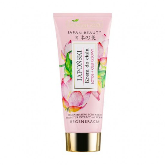 Крем для тіла Bielenda Japan beauty екстракт лотоса і рисова олія, 200мл Крем для тіла Bielenda Japan beauty екстракт лотоса і рисова олія, 200мл