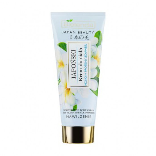Крем для тіла Bielenda Japan beauty масло моної та протеїни шовку, 200мл Крем для тіла Bielenda Japan beauty масло моної та протеїни шовку, 200мл