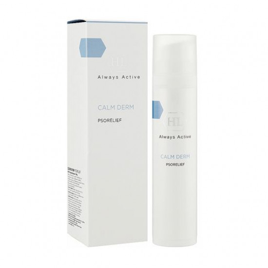 Cream for reduction of peeling of Holy Land Cosmetics Calm Derm Psorelief, 100 ml Cream for reduction of peeling of Holy Land Cosmetics Calm Derm Psorelief, 100 ml