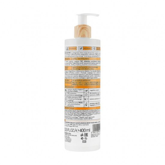 The cream cleaning milk for a body of Bielenda Eco Nature Kakadu Plum, Jasmine and Mango, 400 ml The cream cleaning milk for a body of Bielenda Eco Nature Kakadu Plum, Jasmine and Mango, 400 ml