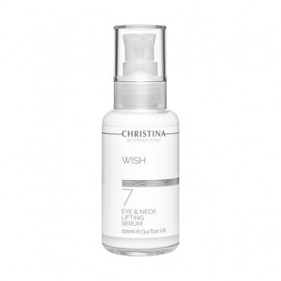 Ліфтинг-сироватка для шкіри навколо очей та шиї Christina Wish 7 Eye and Neck Lifting Serum, 100 мл Ліфтинг-сироватка для шкіри навколо очей та шиї Christina Wish 7 Eye and Neck Lifting Serum, 100 мл