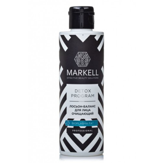 Лосьйон-баланс для обличчя MARKELL DETOX очищаючий, 200мл Лосьйон-баланс для обличчя MARKELL DETOX очищаючий, 200мл