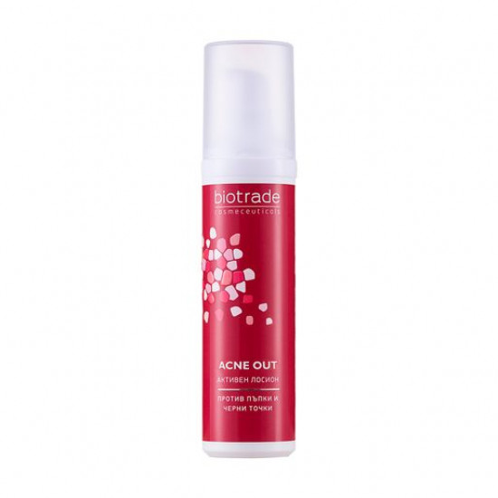 Лосьйон для обличчя Biotrade Acne Out Active Lotion для жирної та проблемної шкіри, 60 мл Лосьйон для обличчя Biotrade Acne Out Active Lotion для жирної та проблемної шкіри, 60 мл
