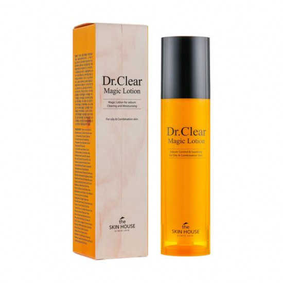 Лосьйон для обличчя The Skin House Dr. Clear magic lotion для проблемної шкіри, 50 мл Лосьйон для обличчя The Skin House Dr. Clear magic lotion для проблемної шкіри, 50 мл