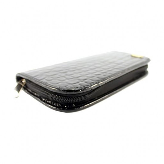 Manicure SPL set Black crocodile, 10 objects, (77302AI) Manicure SPL set Black crocodile, 10 objects, (77302AI)