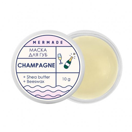 Маска для губ Mermade Champagne, 10 г Маска для губ Mermade Champagne, 10 г