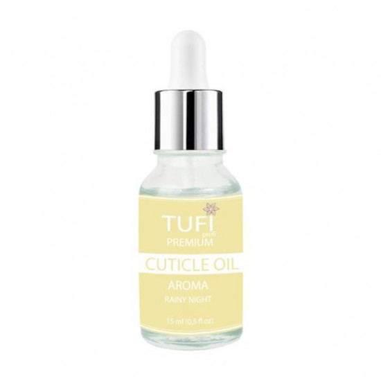 Олія для кутикули Tufi Profi Premium Aroma Дощова ніч, 15 мл Олія для кутикули Tufi Profi Premium Aroma Дощова ніч, 15 мл