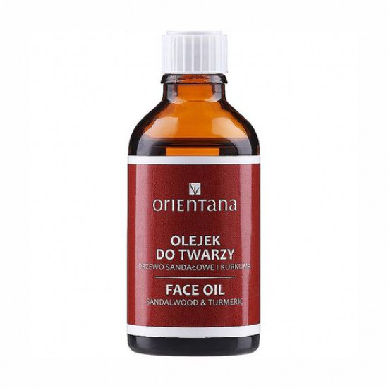 Олія для обличчя Orientana Face Oil Sandalwood & Turmeric Сандалове дерево та куркума, 50 мл Олія для обличчя Orientana Face Oil Sandalwood & Turmeric Сандалове дерево та куркума, 50 мл